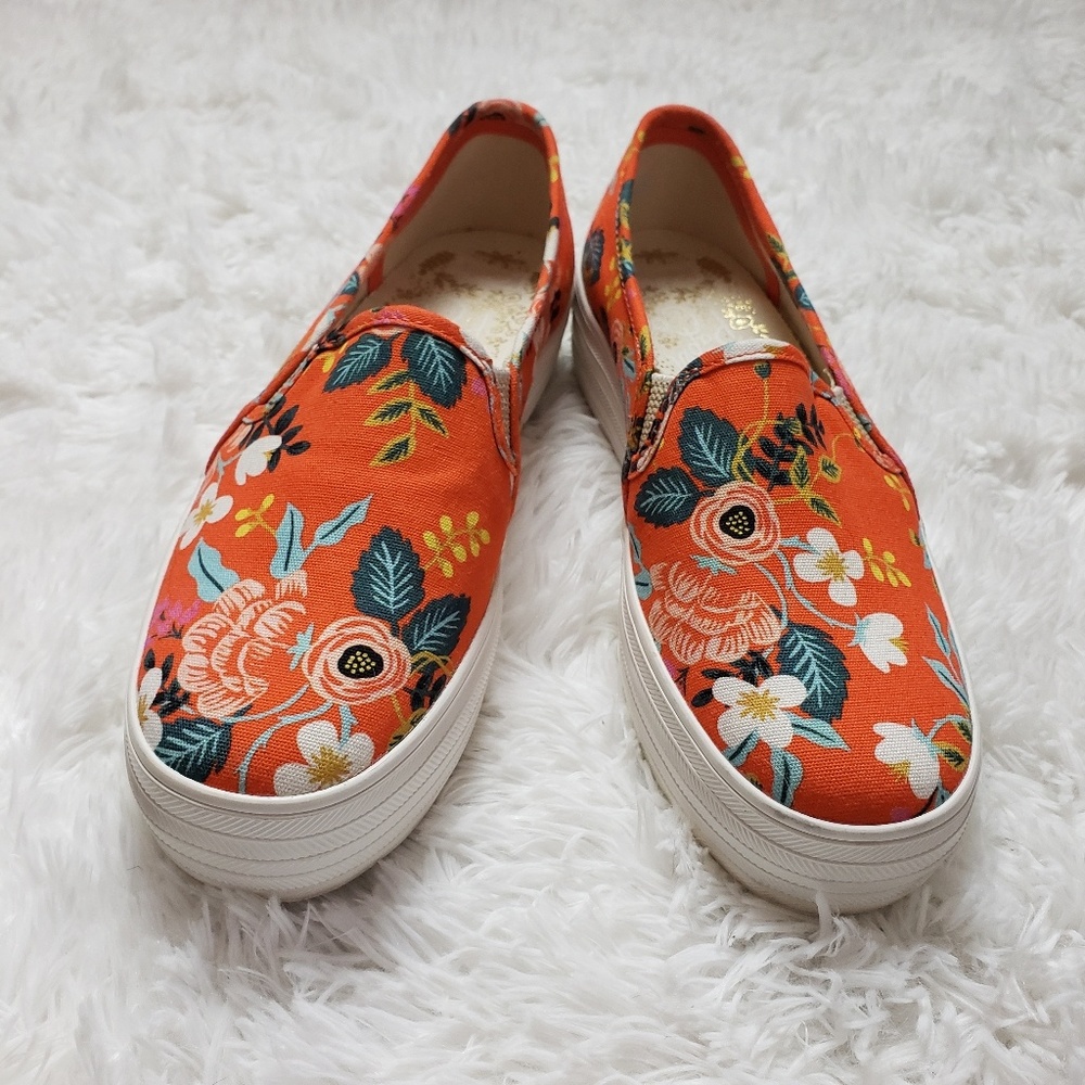 Keds Rifle Paper Co. Triple Decker Sneakers Size 7